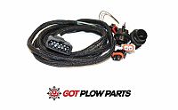 38807 Western Plow Side 11 Pin Harness NIGHTHAWK 2 Lights