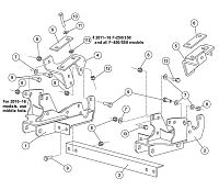 Western UltraMount Kit 31269-1 Ford 2008-2016 F-250,F-350,F-450,F-550
