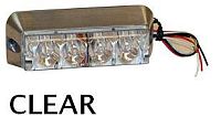 Buyers Rectangular L.E.D. Clear Strobe Light 8891006